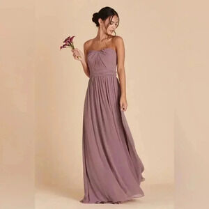 Birdy Grey Grace Convertible Dress in Chiffon Lilac Size small NWT